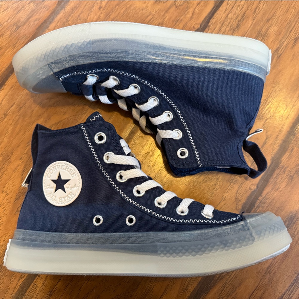 Converse All Star CX Explore High Top Shoes Womens 6.5 Mens 4.5 blue Obsidian